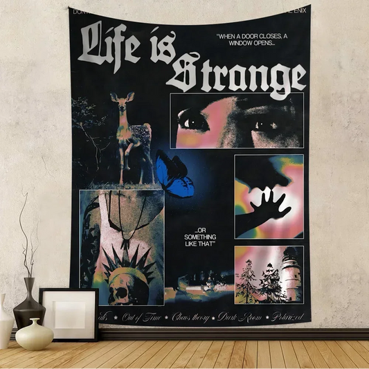 Life is Strange 2 Printed Wall Tapestry – Large Hanging Rug for Tarot, Hippie & Dorm Decor