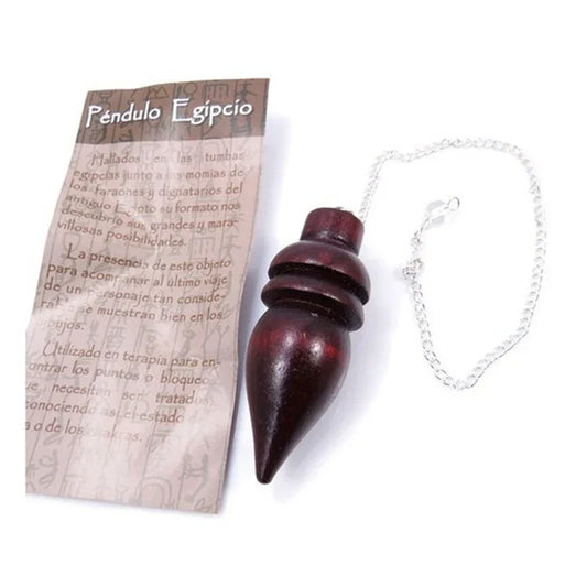 Wooden Egyptian Pendulum – Natural Divination Tool for Dowsing, Meditation & Spiritual Work