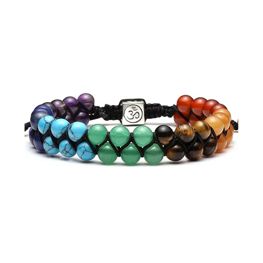 Chakra Treatment Crystal Bracelet – Adjustable Yoga & Meditation Beads for Women